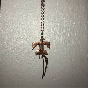 Thunder bird copper jewelry set